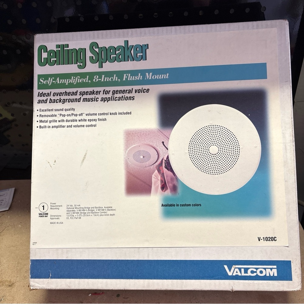 White Ceiling Speaker